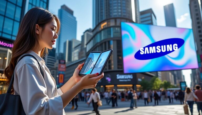 découvrez comment samsung mise sur les écrans pliables pour revitaliser le marché des smartphones. analyse des tendances, des innovations et des stratégies qui positionnent la marque en leader dans cette nouvelle ère technologique.