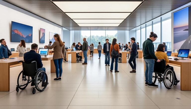 découvrez comment l’apple store s’engage pour l’accessibilité en proposant des services, produits et aménagements adaptés afin d’offrir une expérience inclusive à tous les clients.