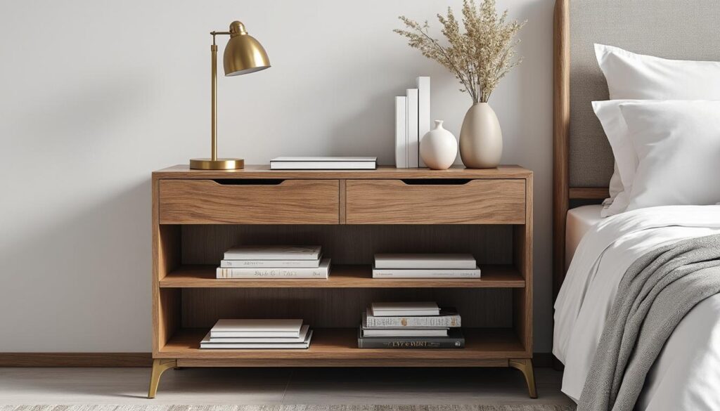 découvrez comment choisir la table de chevet idéale : hauteur parfaite, astuces de rangement et conseils pour une harmonie parfaite avec votre lit.