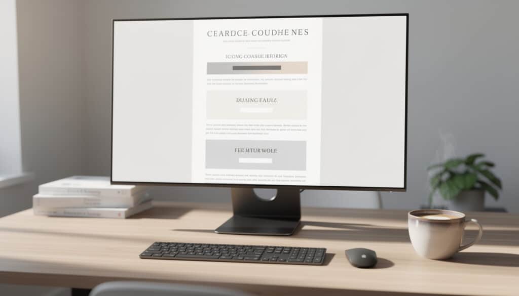 découvrez comment choisir la typographie idéale pour améliorer la lisibilité de vos longs articles de blog dans la création de site web pour coach.