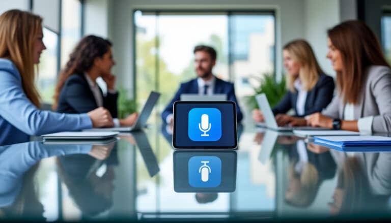 découvrez comment la dictée vocale locale sur ios accélère la transcription des notes pendant vos réunions professionnelles, offrant rapidité et confidentialité.