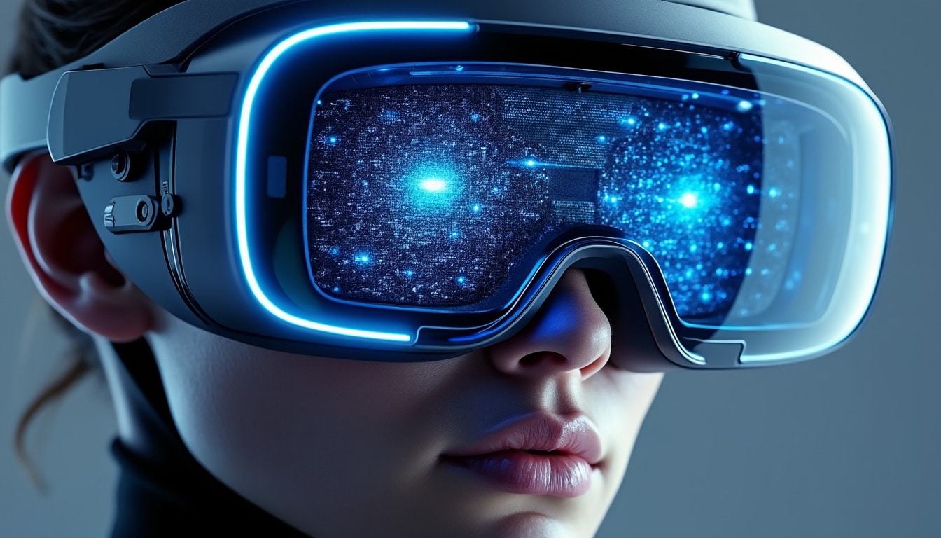 découvrez comment la miniaturisation des écrans à très haute densité améliore l'affichage holographique dans le casque de réalité augmentée d'apple, offrant une expérience immersive inédite.
