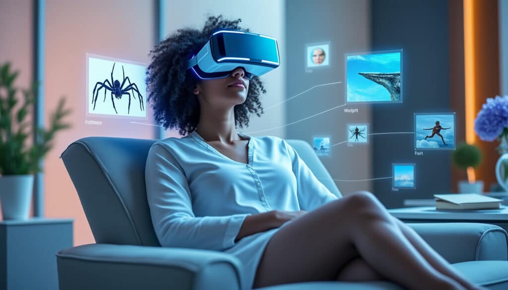 découvrez comment la réalité virtuelle hautement immersive révolutionne le traitement des phobies persistantes grâce à une exposition thérapeutique graduée en health-tech.