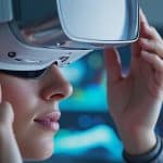des inserts optiques magnétiques permettent aux utilisateurs myopes de voir clairement avec le visiocasque développé par apple.
